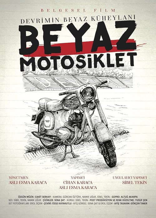 Beyaz Motosiklet