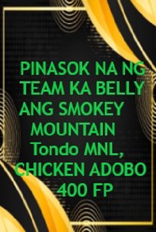Kabelly: Pinasok Na Ng Team Kabelly Ang Smokey Mountain Tondo Manila 400 Food Pack Chicken Adobo