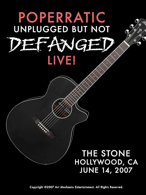 Poperratic: Unplugged, but Not Defanged LIVE!