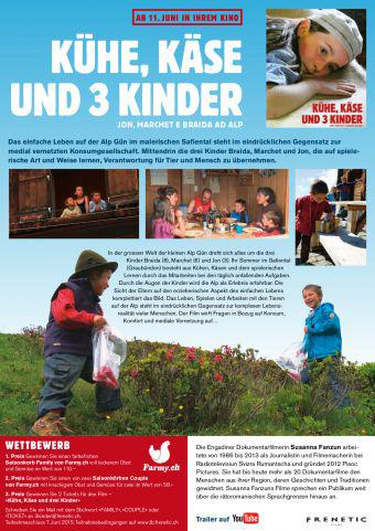 Kühe, Käse und drei Kinder