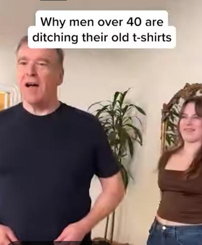 True Classic - Dad getting new T Shirts