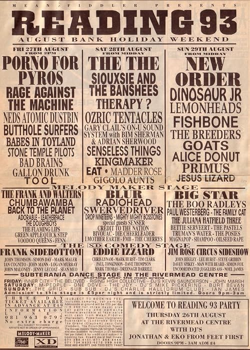 Reading Festival 1993