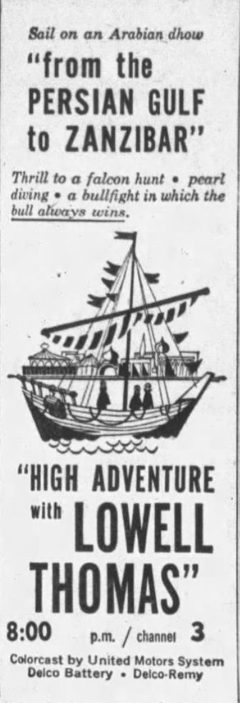 High Adventure with Lowell Thomas
