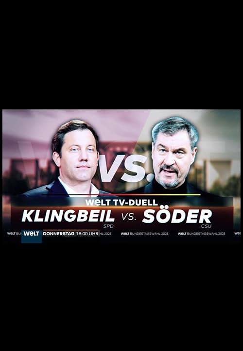 WeLT Spezial - Das Duell: Lars Klingbeil vs. Markus Söder