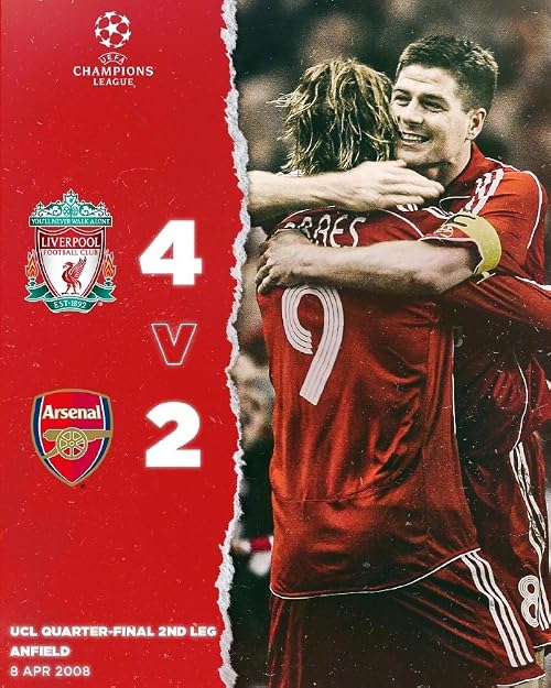 Champions League - Quarter Final Liverpool vs Arsenal