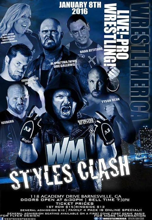 Wrestlemerica Styles Clash