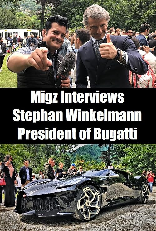 Migz interviews Stephan Winkelmann at the 2019 Concorso d'Eleganza Villa Erba