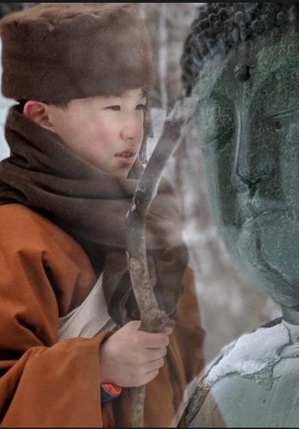 The smile of the Buddha