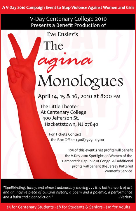 An Introduction to V-Day Centenary College 2010 (The Vagina Monologues)