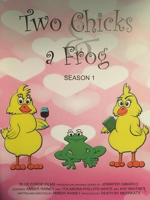 Two Chicks and a Frog