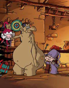 Merlin contre le Père-Noël