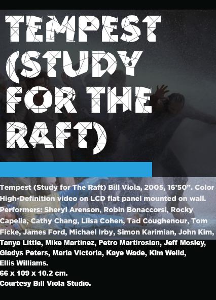 Tempest (Study for 'The Raft')