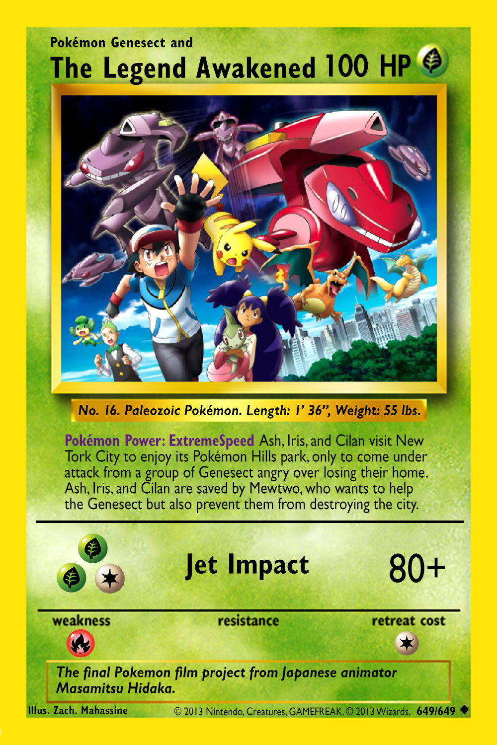 Pokémon 16: Genesect und die wiedererwachte Legende