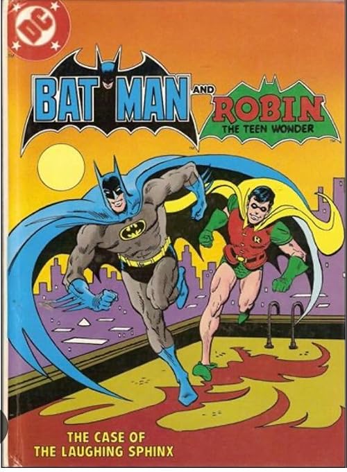 Batman and Robin in the Case of the Laughing Sphinx