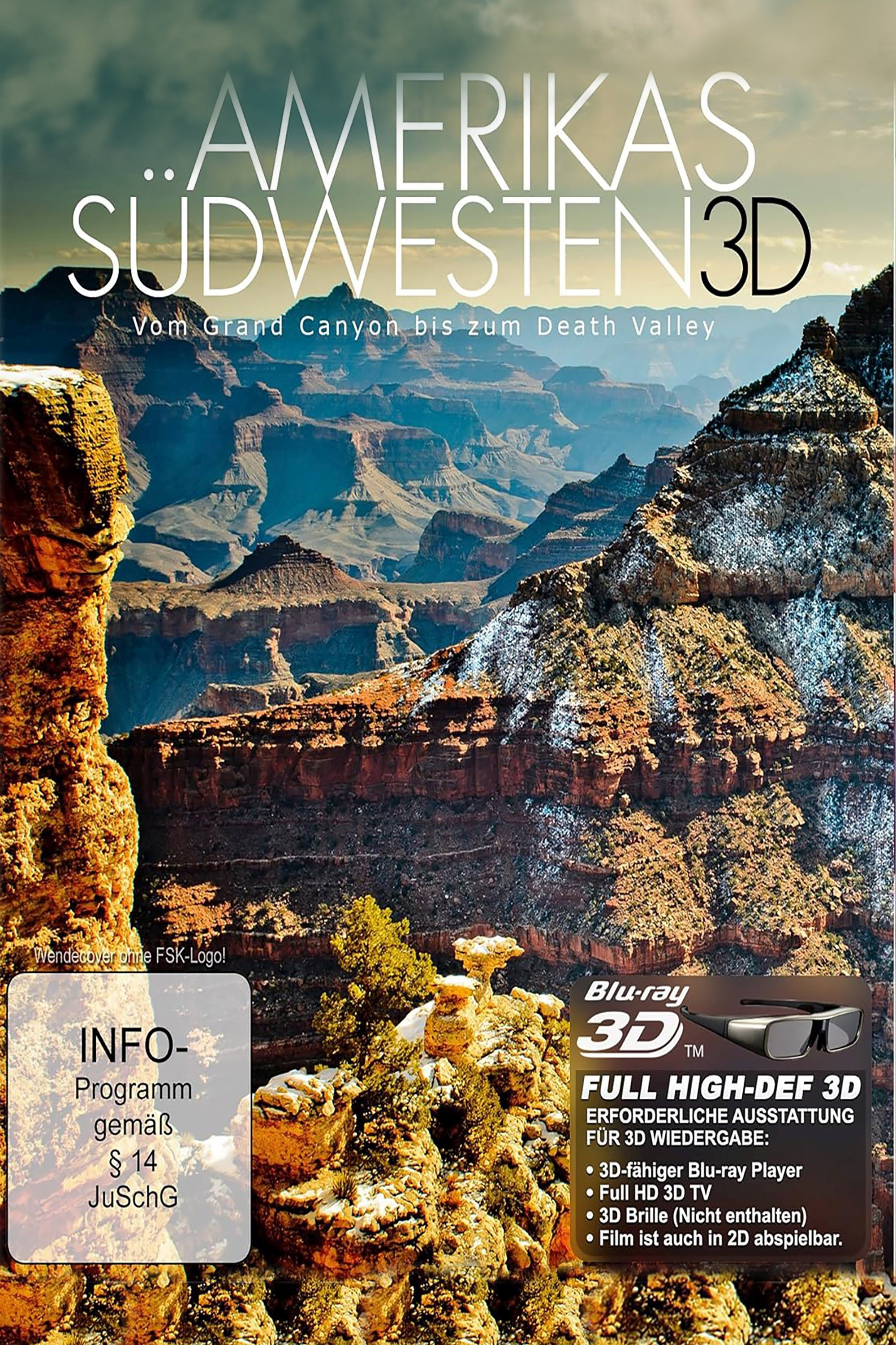 Юго-западная Америка 3D: От Долины смерти до Великого каньона