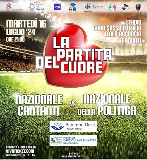 La partita del cuore 2024