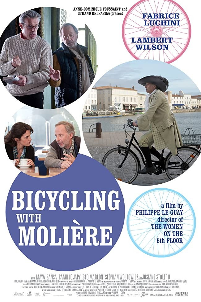 Molière auf dem Fahrrad
