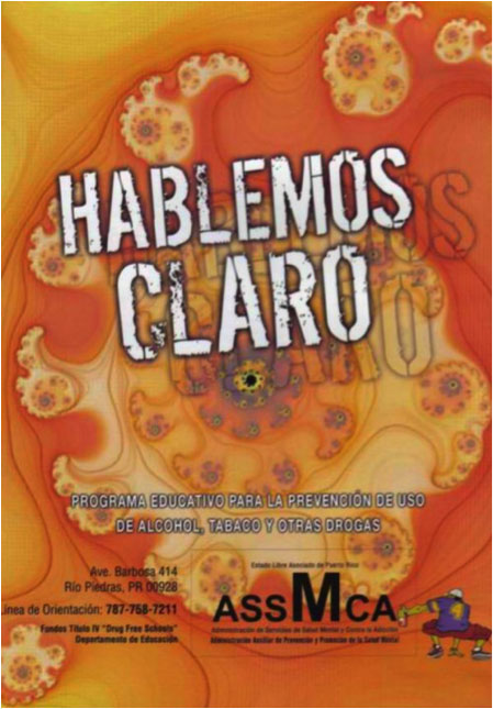 Hablemos Claro (Programa Educativo Prevención)