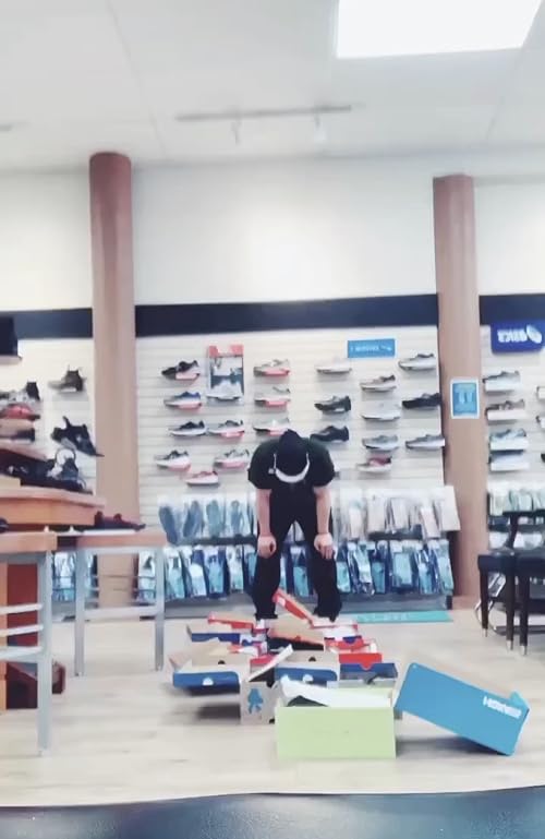 When customer tried on 9 pairs of running shoes and it did not workout be like.