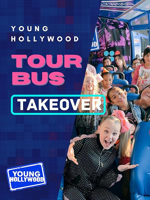 Young Hollywood Tour Bus Takeover