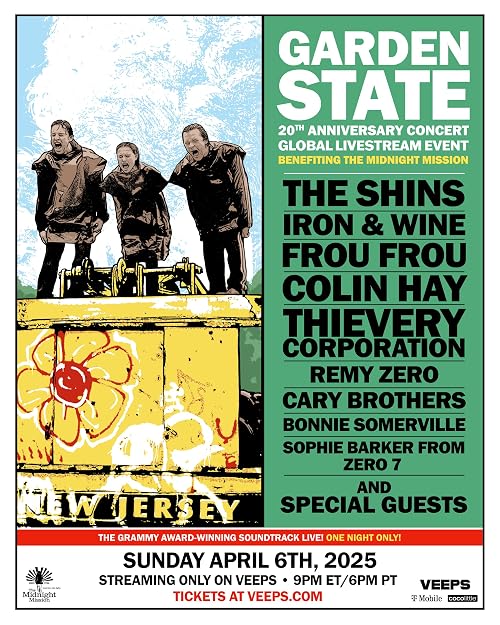 Garden State 20th Anniversary Concert: Benefiting the Midnight Mission