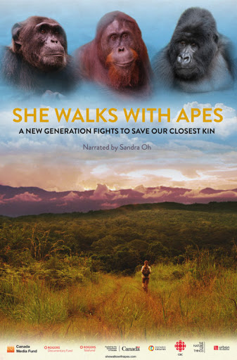 She Walks with Apes