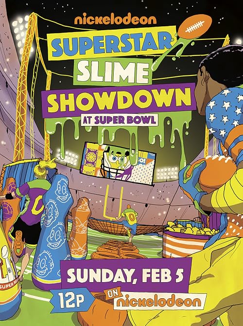 Superstar Slime Showdown at Super Bowl
