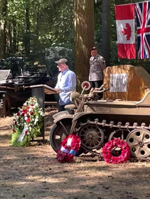 Halifax NP711 Memorial Service & Memorial Flight