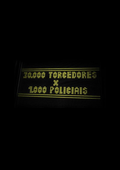30.000 torcedores x 1.000 Policiais