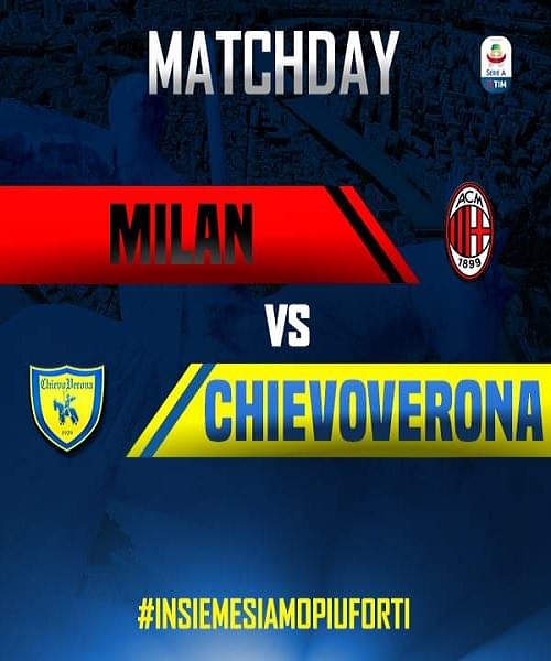 Milan AC vs Chievo Verona