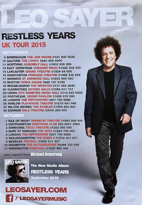 Leo Sayer: Live from the Harlow Playhouse