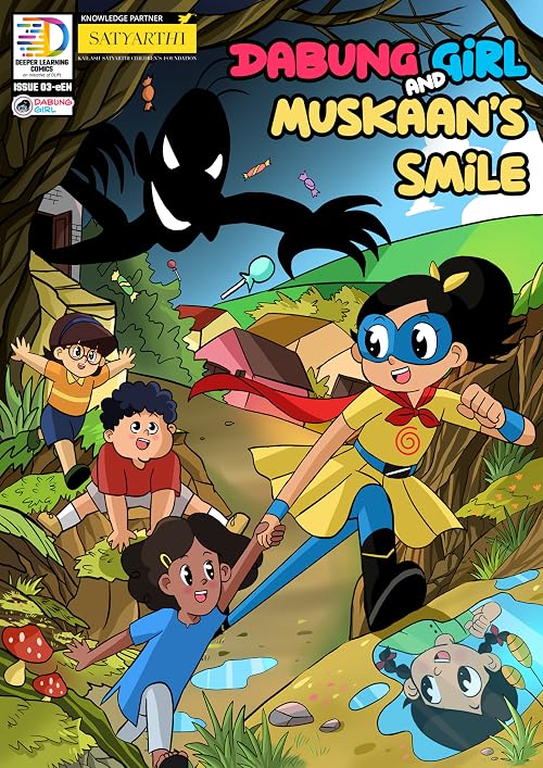 Dabung Girl and Muskaan's Smile - Superhero Motion Comic