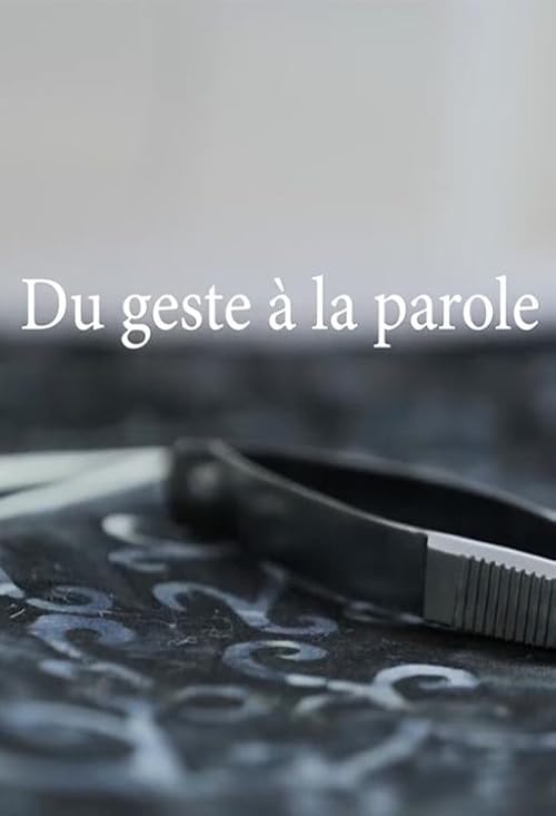 Du geste à la parole