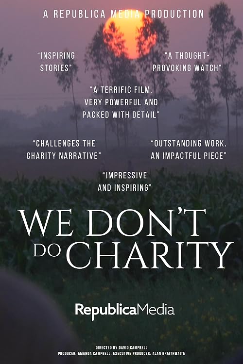 We Don't Do Charity
