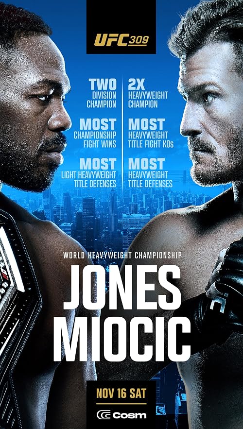 UFC 309: Jones vs. Miocic in COSM Shared Reality