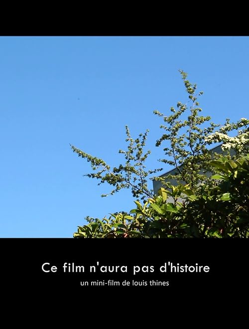Ce film n'aura pas d'histoire