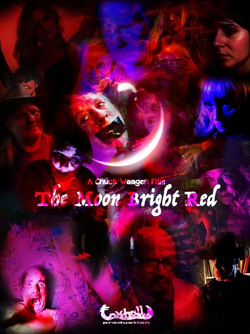 The Moon Bright Red