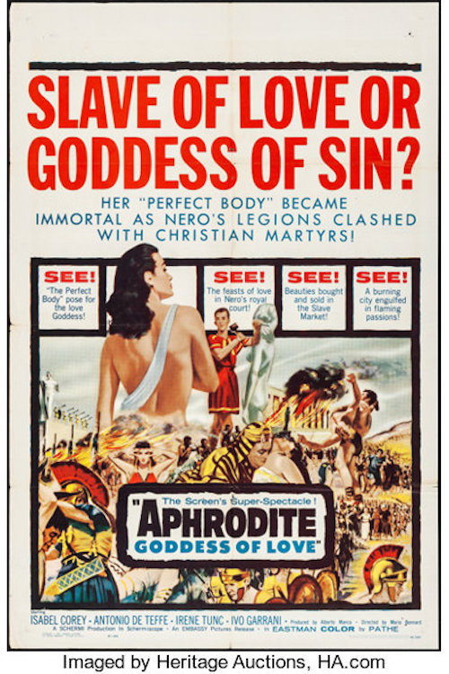 Aphrodite, Göttin der Liebe