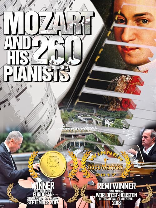 Mozart and his 260 Pianists