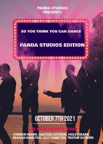 So You Think You Can Dance- Panda Studios Edition
