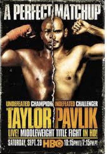 Countdown to Taylor-Pavlik