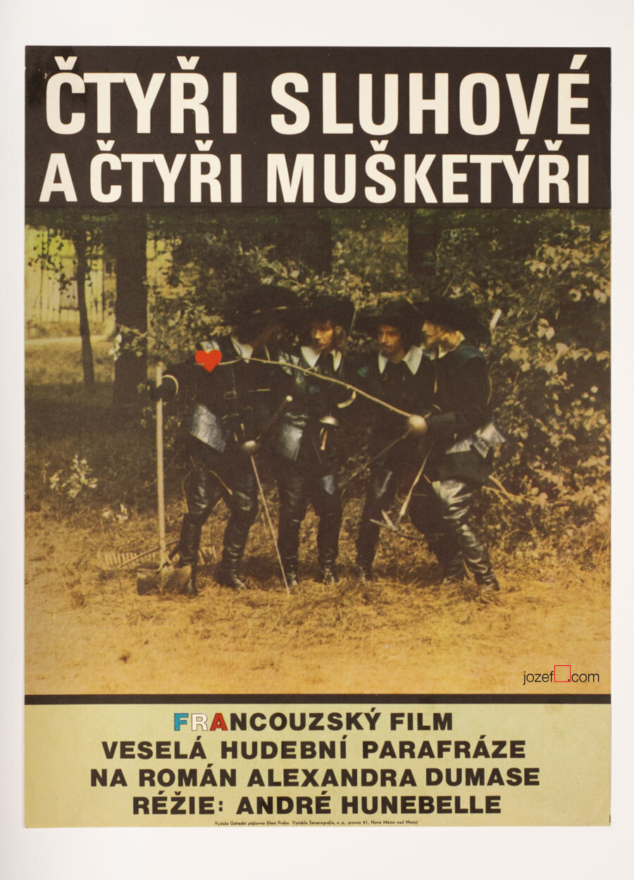 Les quatre Charlots mousquetaires