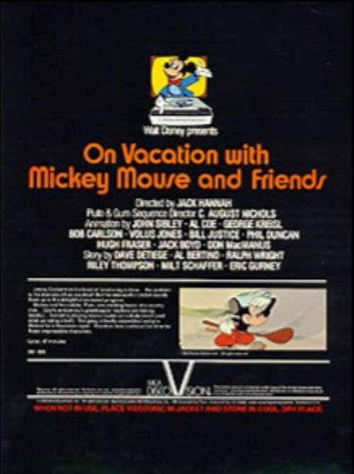 Vacationing with Mickey and Friends