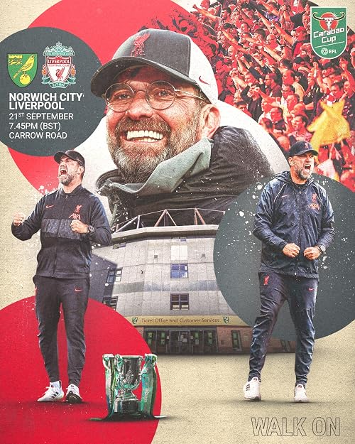 Carabao Cup Round 3 Norwich City vs Liverpool