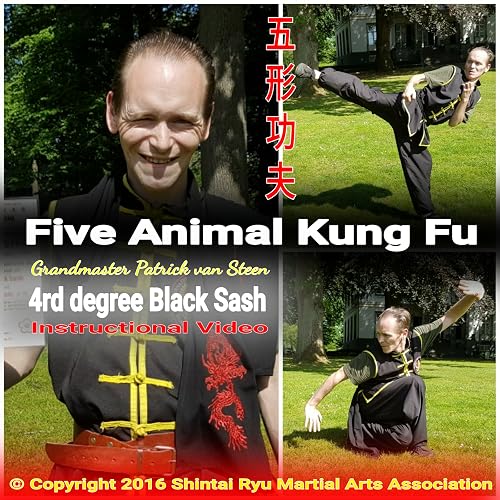 Five Animal Kung Fu 4rd Degree Black Sash