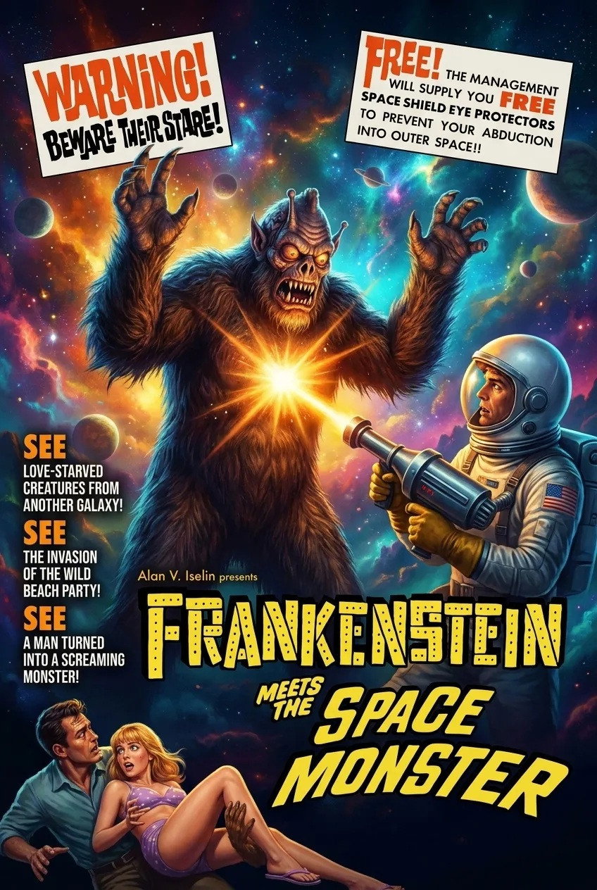 Frankenstein Meets the Spacemonster