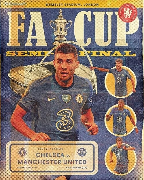 The FA Cup Semi-Final Manchester United vs Chelsea
