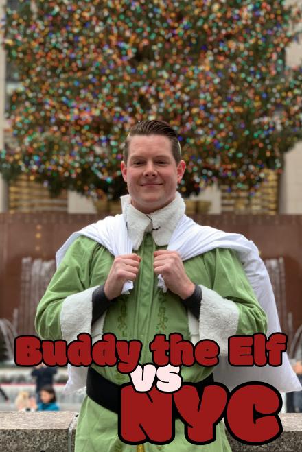 Pillow Fights with Strangers: Buddy the Elf vs. NYC