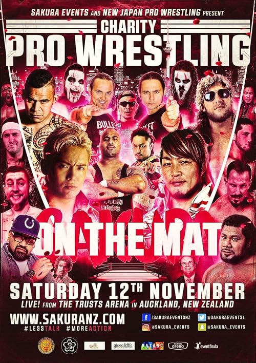 NJPW Charity Pro-Wrestling on the Mat
