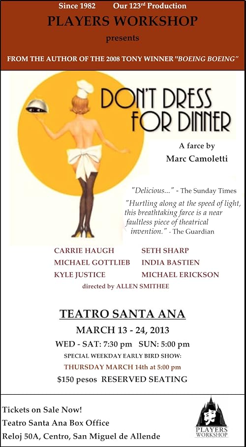 Don't Dress for Dinner